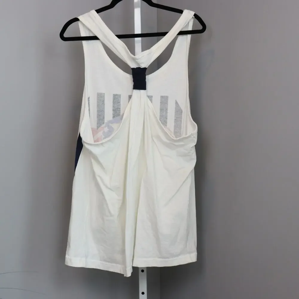 Vintage Looney Tunes Tweety Patriotic Tank OS USA Made Swimsuit Cover‎ Up